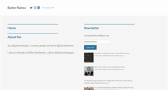 Desktop Screenshot of butlerraines.com